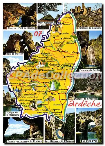 Cartes postales Ardeche Pittoresque