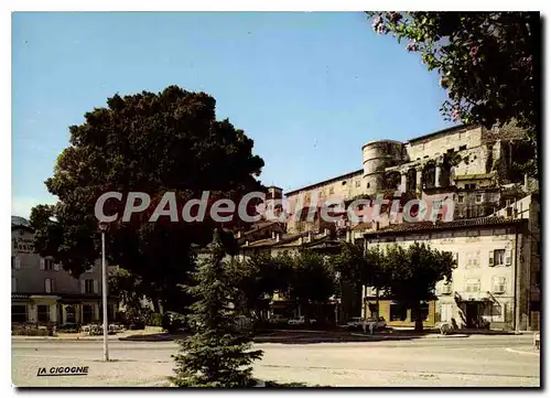 Cartes postales La Voulte Sur Rhone Ardeche Vue sur le Chateau L'Eglise