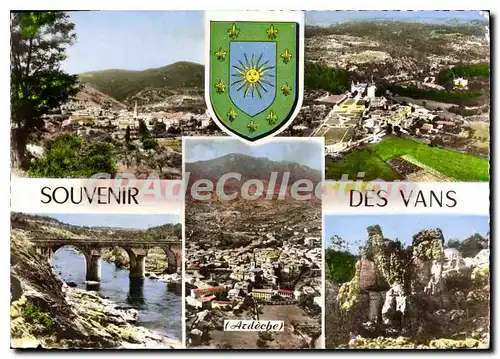 Cartes postales Souvenir des Vans