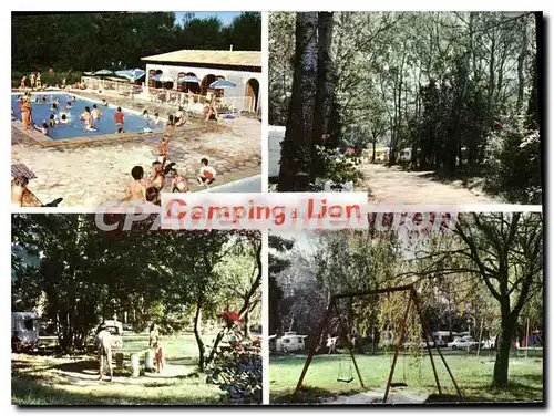 Cartes postales Bourg St Andeol Camping du Lion