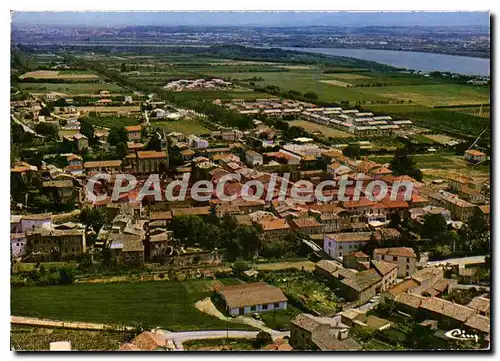 Ansichtskarte AK Charmes sur Rhone Ardeche Vue generale aerienne et la vallee du Rhone