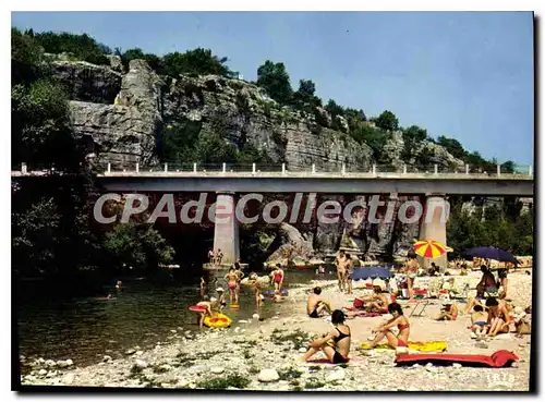 Cartes postales Ruoms La Plage des Acacias a Pont de Beaume