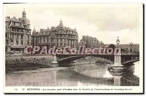 Ansichtskarte AK Mezieres Le nouveau pont d'Arches