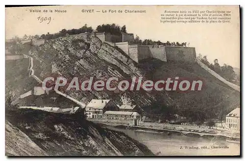 Cartes postales Vallee de la Meuse Givet Le Fort de Charlemont