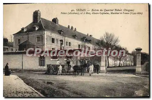 Cartes postales Sedan Entree du Quartier Fabert