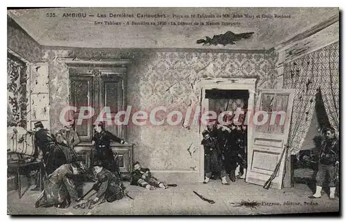 Cartes postales Ambigu Les Dernieres Cartouches