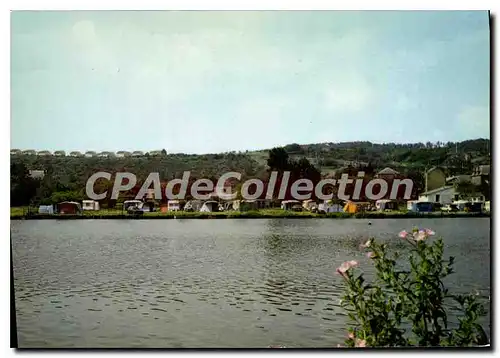 Cartes postales Vireux Molhain Ardennes Le Camping au bord de la Meuse