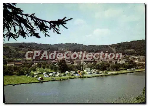 Cartes postales Vireux Molhain Ardennes Vue generale au premier plan le terrain de camping