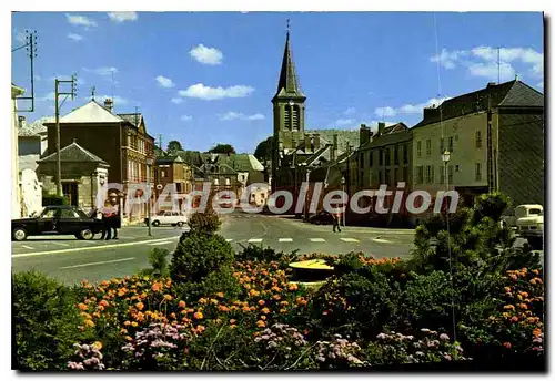 Ansichtskarte AK Signy L'Abbaye La Place Aristide Briand