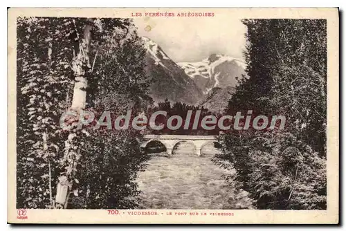 Cartes postales Les Pyrenees Ariegeoises Viodessos Le Pont sur le Vicdessos