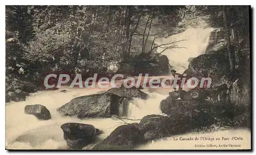 Cartes postales La Cascade de l'Oriege au Parc d'Orlu