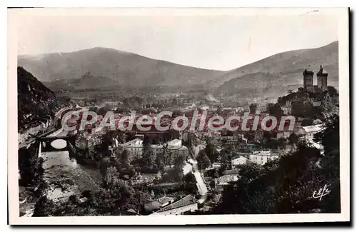 Cartes postales L'Ariege Foix Vue prise du Saint Sauveur