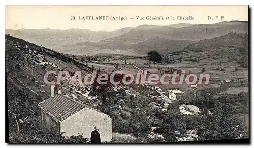 Ansichtskarte AK Lavelanet Ariege Vue Generale et la Chapelle
