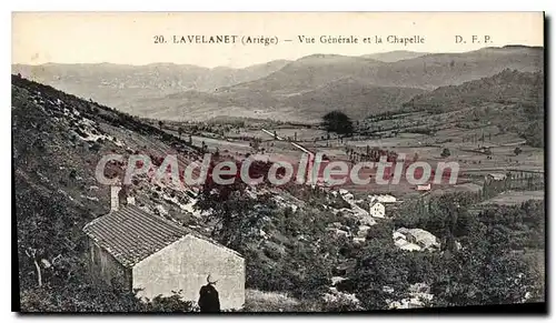 Cartes postales Lavelanet Ariege Vue Generale et la Chapelle