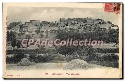 Cartes postales Montsegur Vue generale