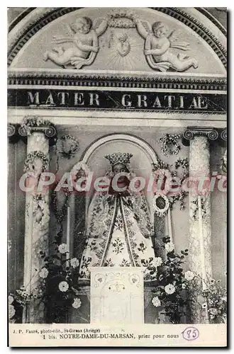 Cartes postales Notre Dame du Marsan priez pour nous