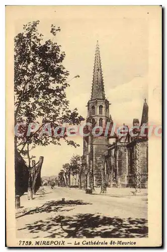 Cartes postales Mirepoix La Cathedrale St Maurice