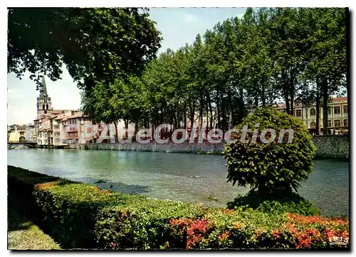 Ansichtskarte AK Saint Girons Ariege Un coin pittoresque au bord du Sala