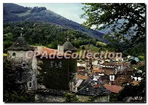 Ansichtskarte AK En Ariege Seix Vue generale le chateau