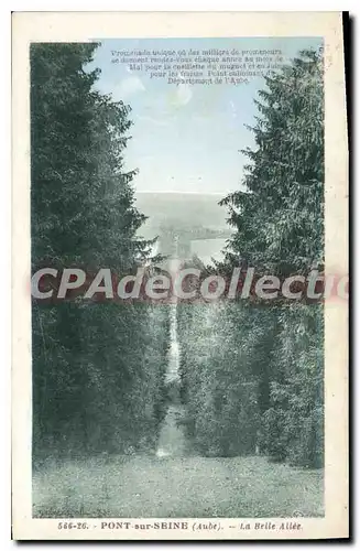 Cartes postales Pont sur Seine Aube La Bella Aube