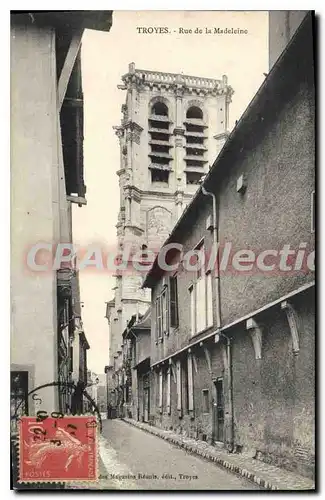 Cartes postales Troyes Rue de la Madeleine