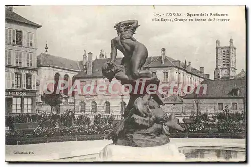 Cartes postales Troyes Square de la Prefecture