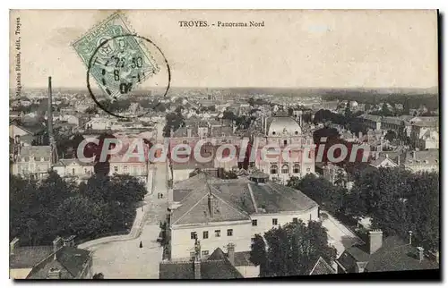 Cartes postales Troyes Panorama Nord