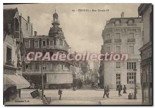 Ansichtskarte AK Troyes Rue Urbain IV