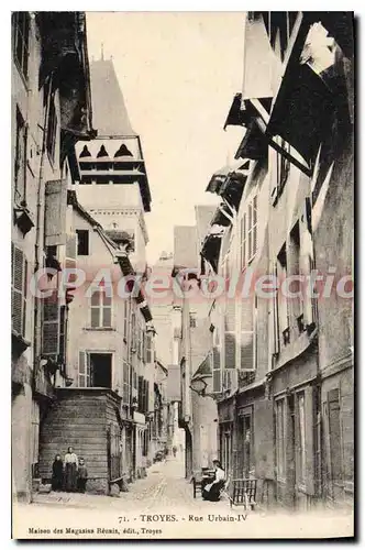 Cartes postales Troyes Rue Urbain IV