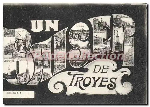 Cartes postales Un Baiser de Troyes
