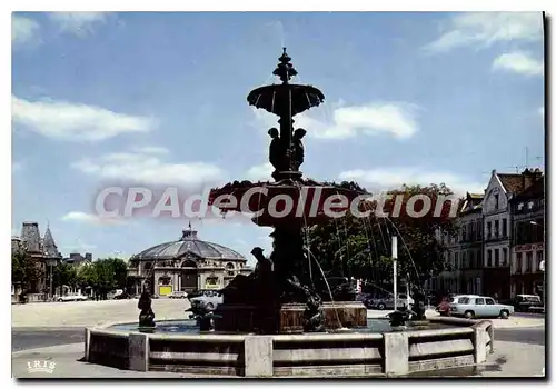 Cartes postales Troyes Aube La Fontaine Argence et le Cirque