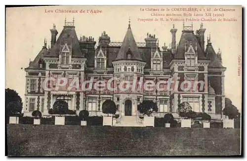 Ansichtskarte AK Les Chateaux de l'Aube Le Chateau de la Cordeliere
