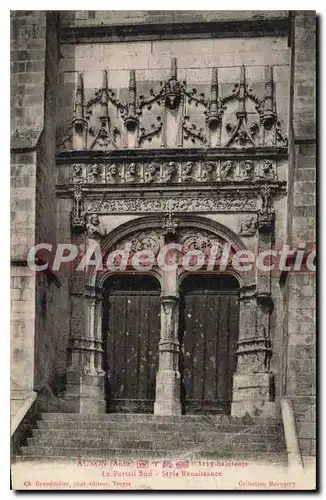 Cartes postales Auxon Aube Le Portail Sud Style Renaissance
