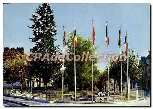 Cartes postales Romilly sur Seine Aube Le square des Cites Unies