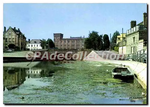 Cartes postales Nogent S Seine Aube Les grands moulins et Pont Nicolas