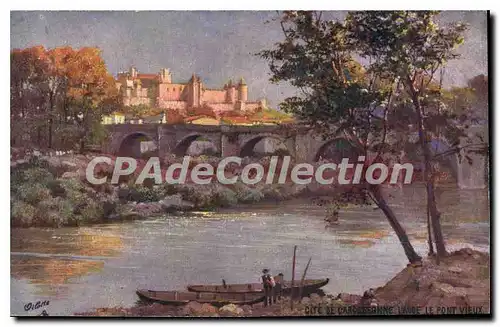 Cartes postales Cite de Carcassonne L'Aude le Pont Vieux