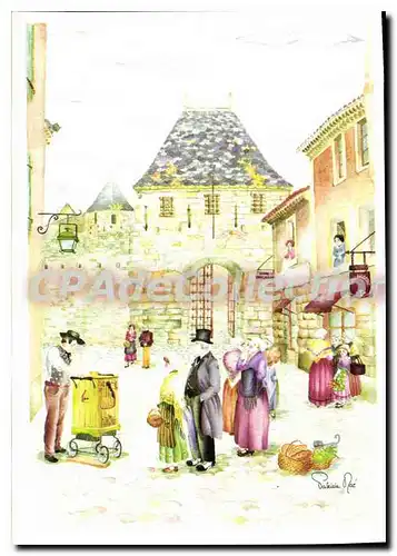 Cartes postales Carcassonne a Travers le temps Aude La Cite