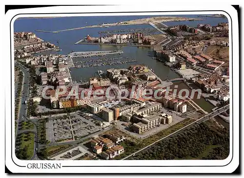 Cartes postales Images de France Aude Gruissan Vue generale