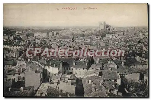 Cartes postales Narbonne Vue Generale