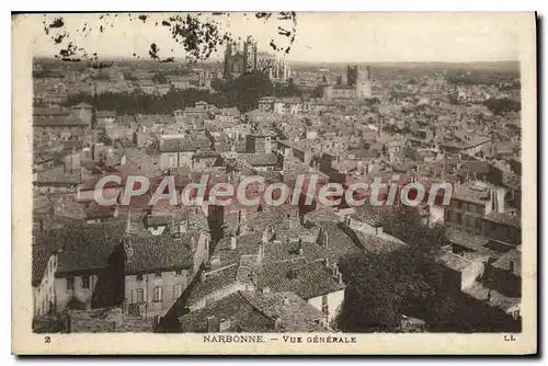 Cartes postales Narbonne Vue Generale