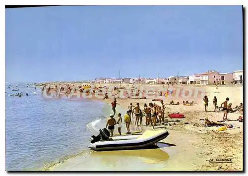 Ansichtskarte AK Narbonne Plage Aude La Plage