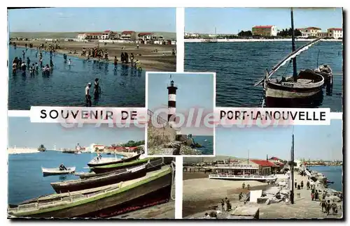 Cartes postales Souvenir de Port la Nouvelle