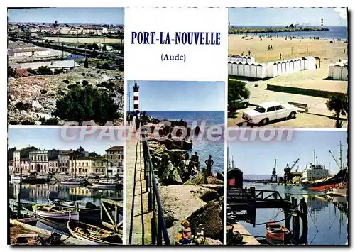Cartes postales Port la Nouvelle Aude Vue generale La Plage