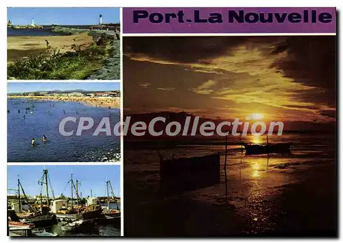 Ansichtskarte AK Port la Nouvelle Aude L'Entree du Port