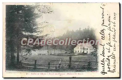 Ansichtskarte AK Vallee de l'Aude Foret des Banges Maison du Garde