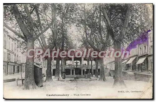 Cartes postales Castelnaudary Place Ganibetta