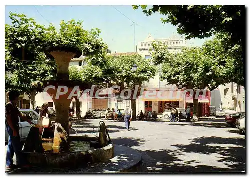 Cartes postales Coursan Aude Place de la Fontaine