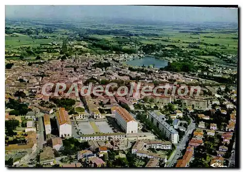 Cartes postales Castelnaudary Aude Vue generale aerienne