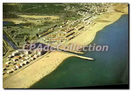 Ansichtskarte AK St Pierre sur Mer Vue generale et le Port Narbonne Plage St Pierre