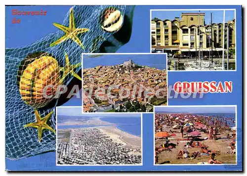 Cartes postales Souvenir de Gruissan Aude